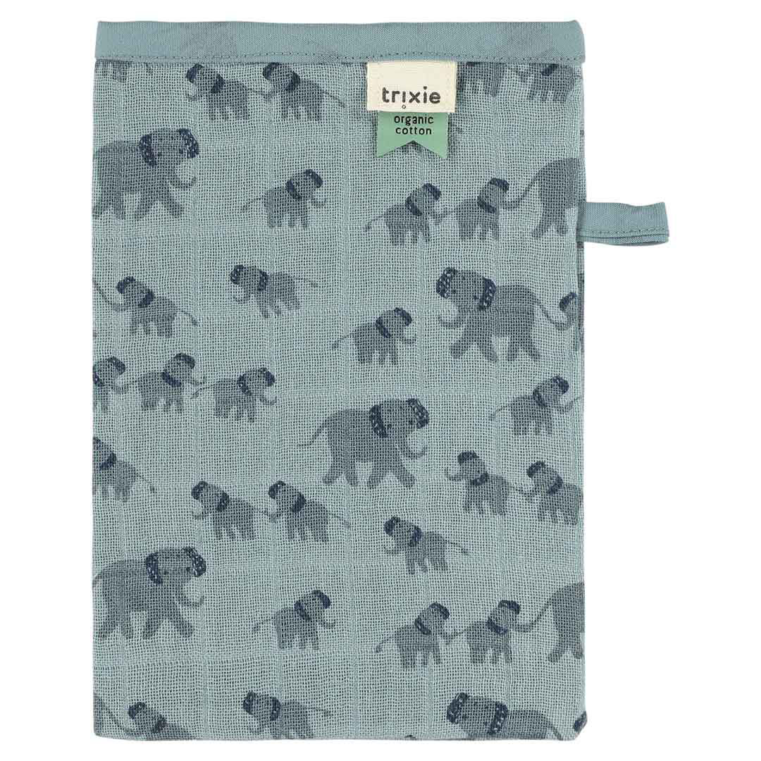 Mullwaschhandschuhe 3-pack mix - Enchanting Elephant